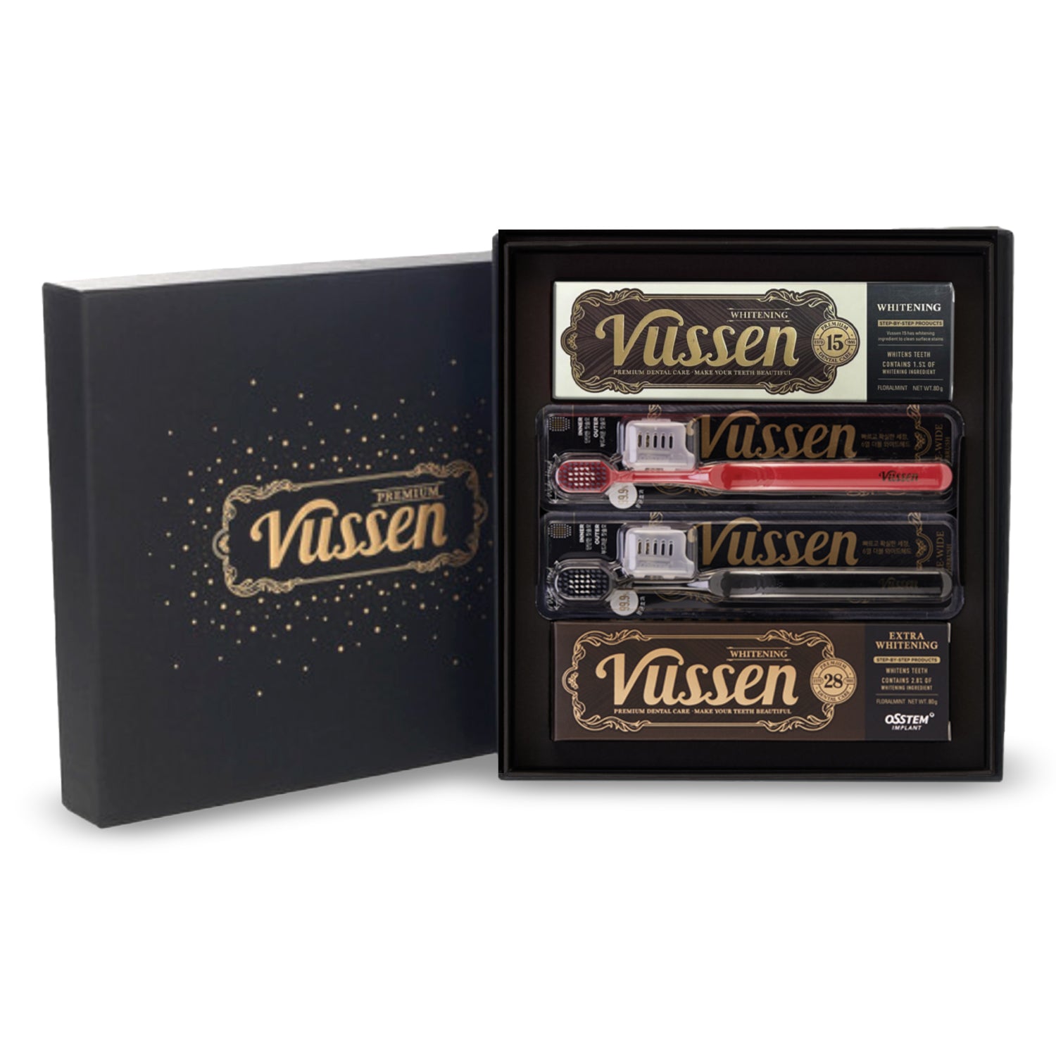 Dental Gift Set 2+2 (28,15/black,red)
