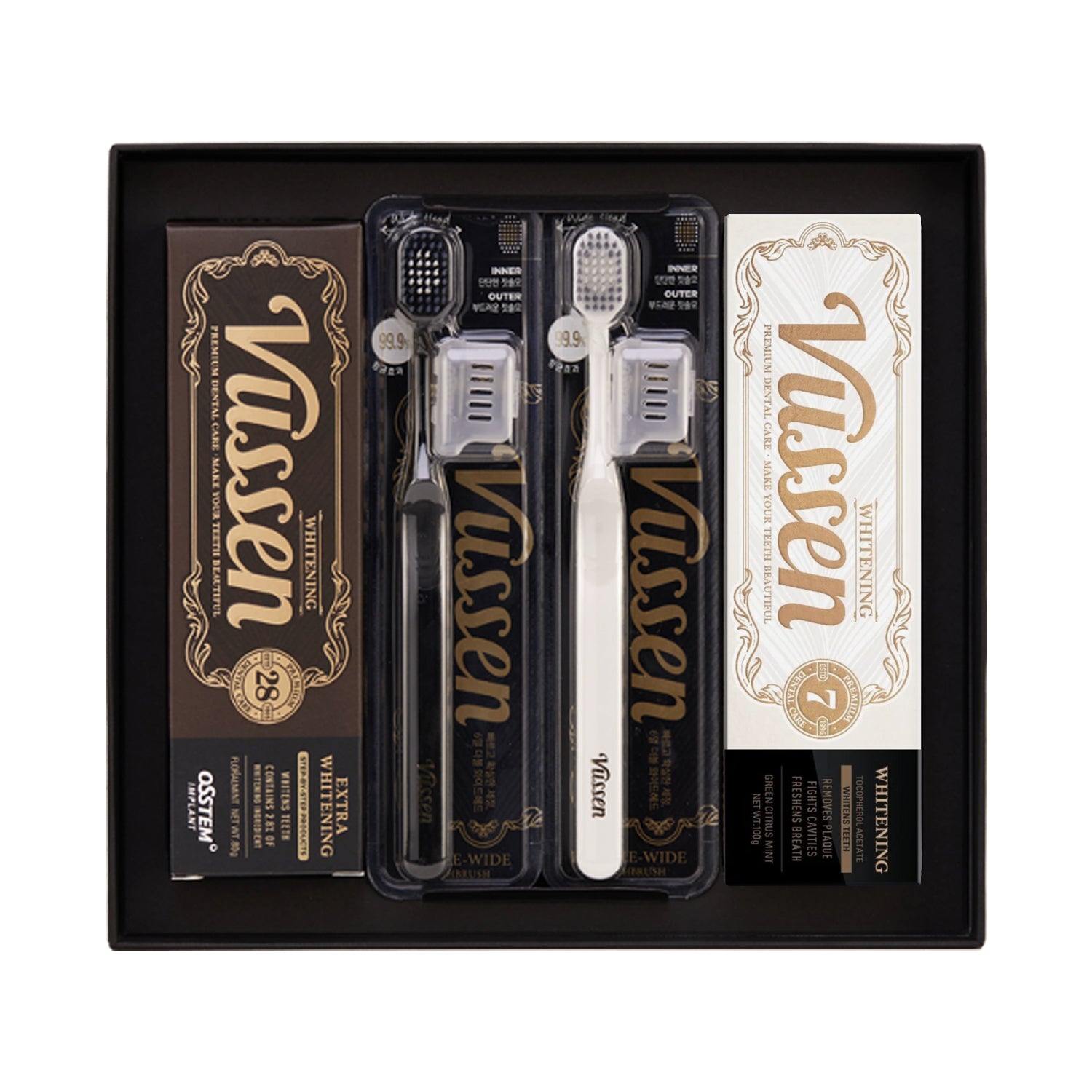 Dental Gift Set 2+2 (28/7, white,black)