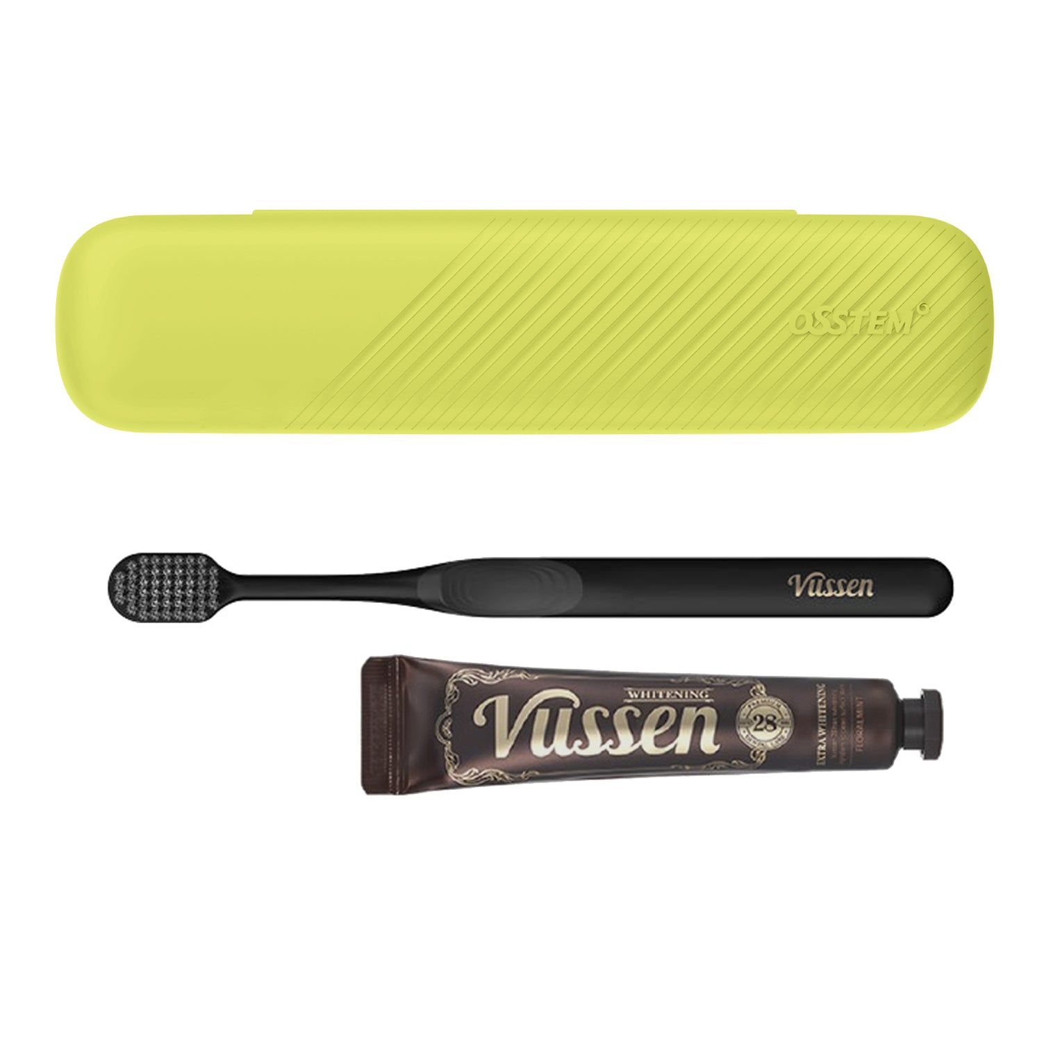 Dental Travel Kit (Lime case/Black/28 Whitening)