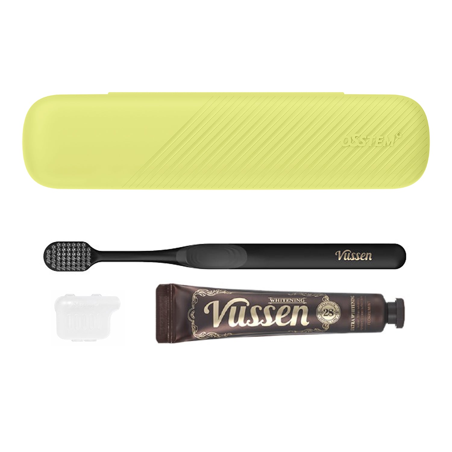 Dental Travel Kit (Lime case/Black/28 Whitening)