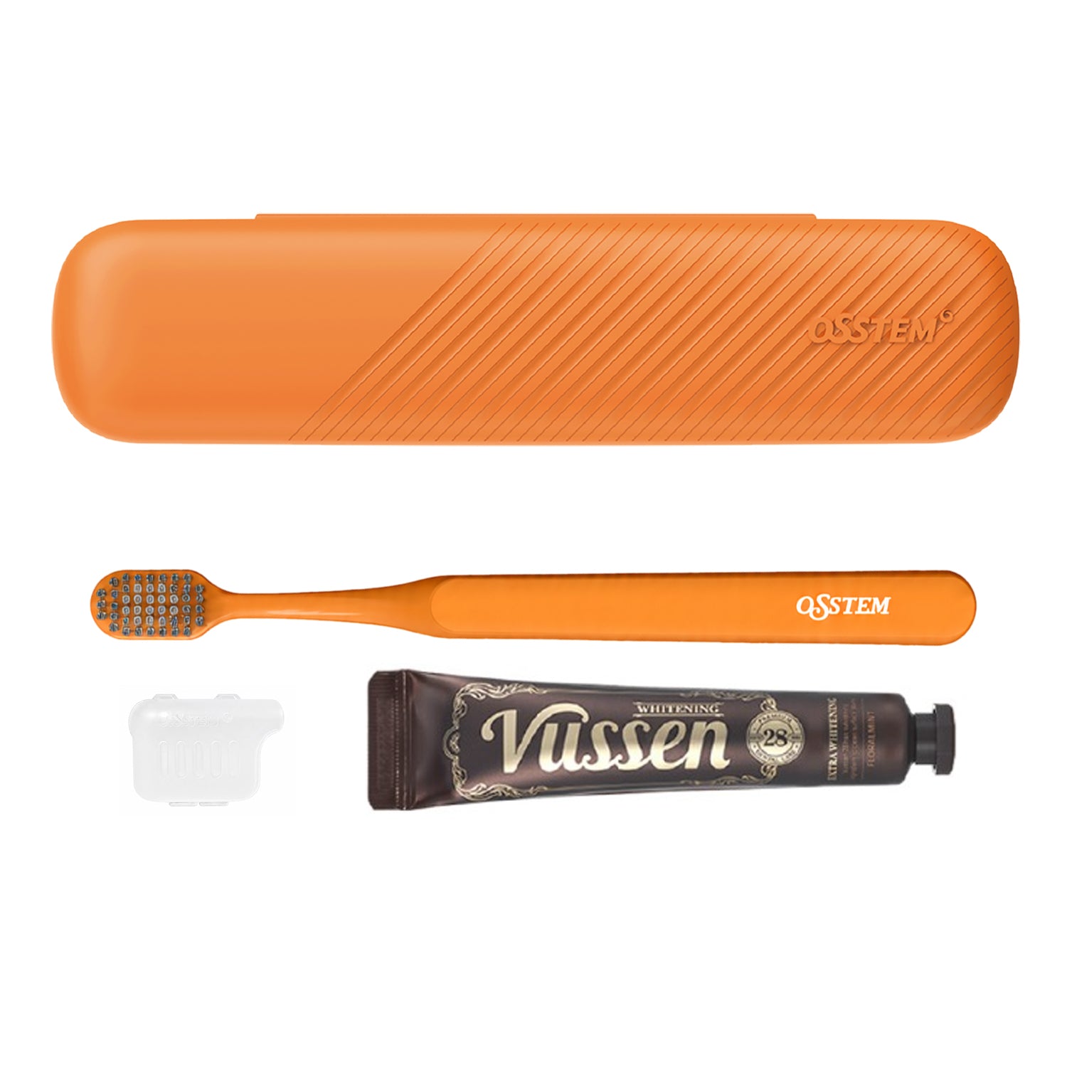 Dental Travel Kit  (Orange case/Orange/28 Whitening)