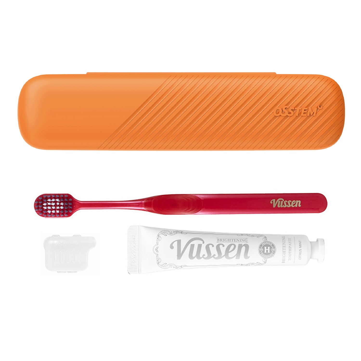 Dental Travel Kit  (Orange case/Red/H Whitening)